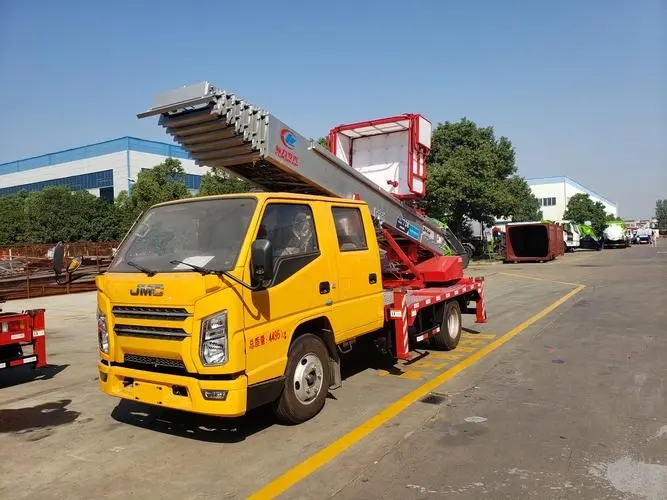 龙江镇附近云梯车出租 砂石搬运